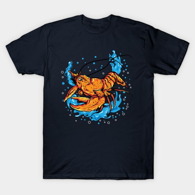 lobster T-Shirt by FIFTY CLOTH